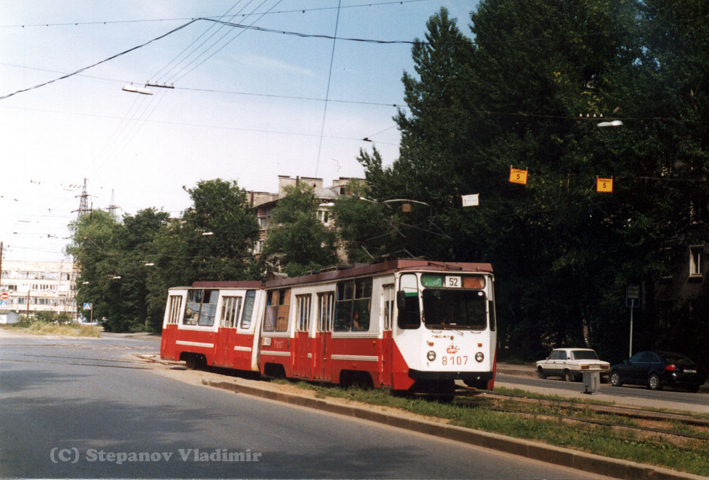 Санкт-Петербург, 71-147К (ЛВС-97К) № 8107 Санкт-Петербург, 71-147К (ЛВС-97К) № 8107