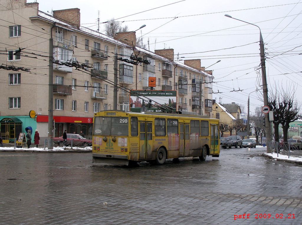 Черновцы, Škoda 14Tr89/6 № 298