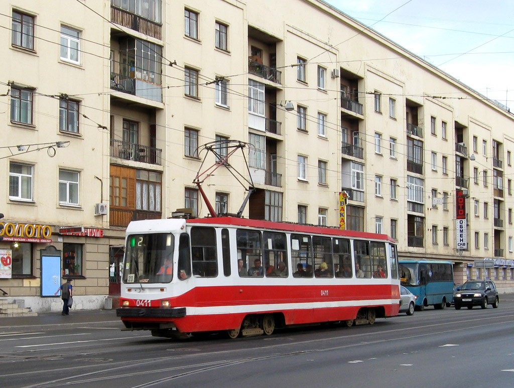 Sankt Peterburgas, 71-134K (LM-99K) nr. 0411 Sankt Peterburgas, 71-134K (LM-99K) nr. 0411