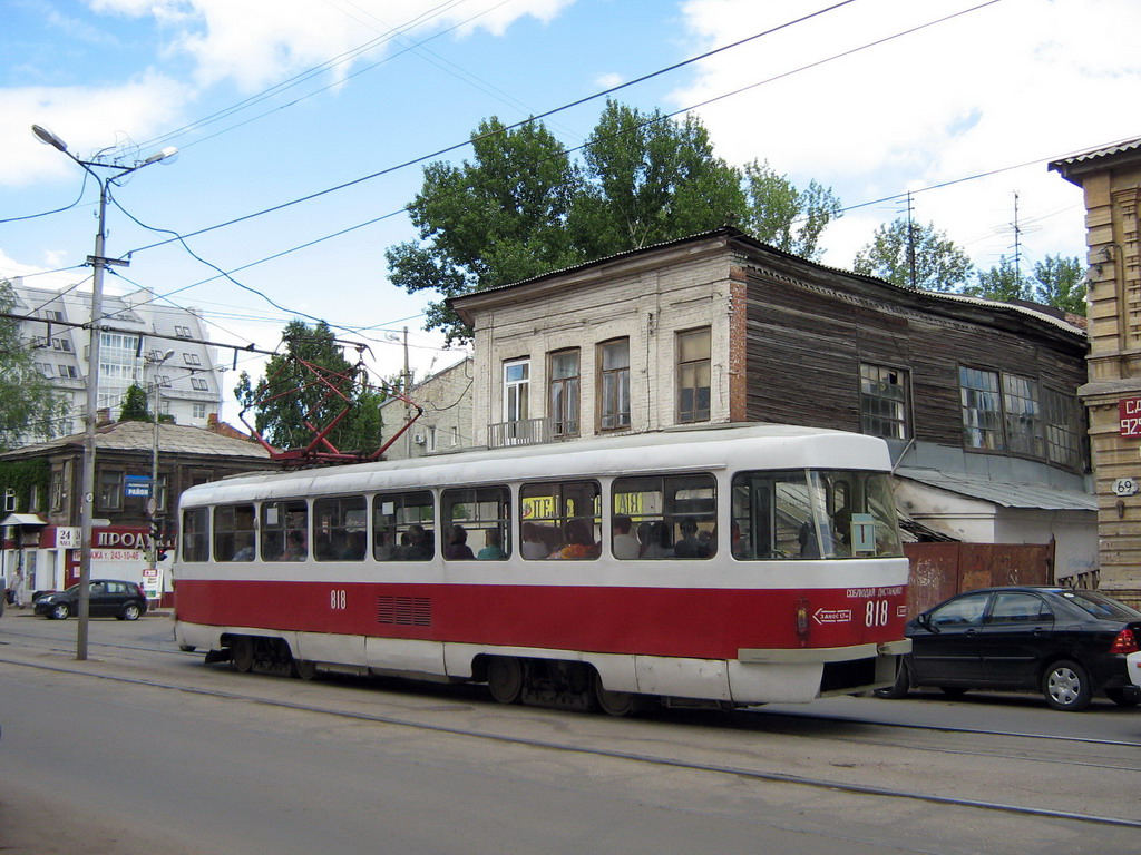 Samara, Tatra T3SU № 818