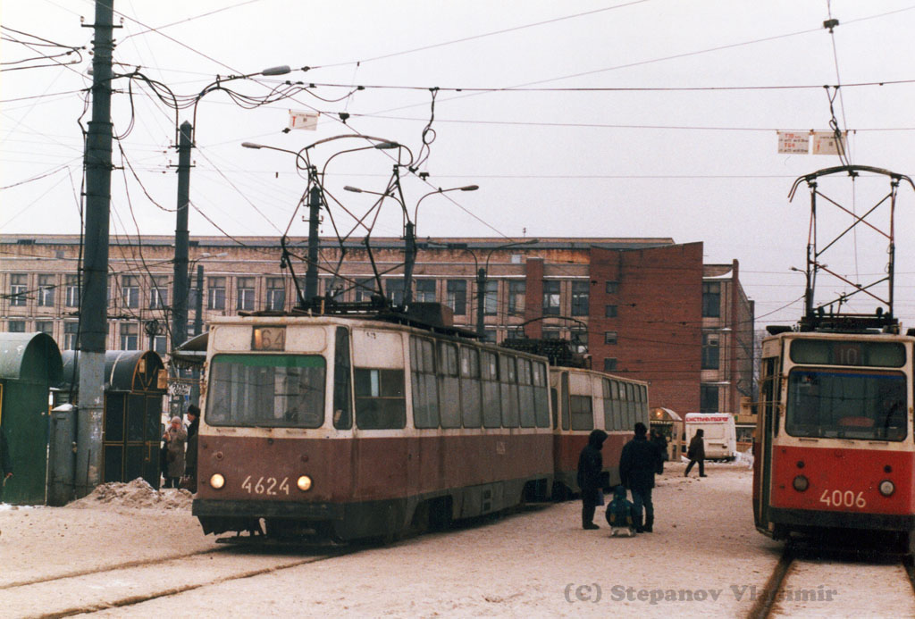 Санкт-Петербург, ЛМ-68М № 4624; Санкт-Петербург, ЛВС-86К № 4006