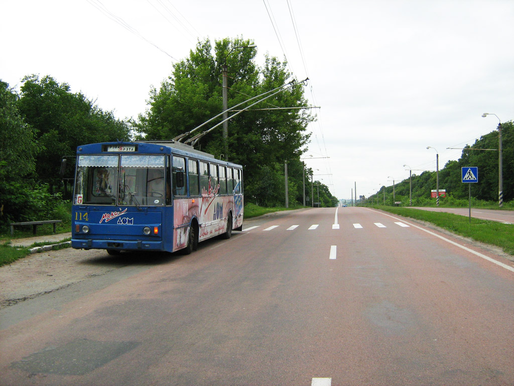 Ровно, Škoda 14Tr89/6 № 114
