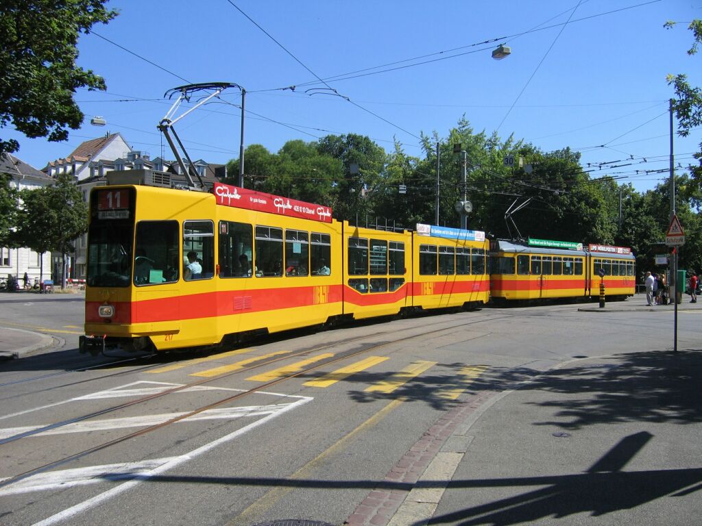 Basel, Schindler/Siemens Be 4/8 № 217 Basel, Schindler/Siemens Be 4/8 № 217