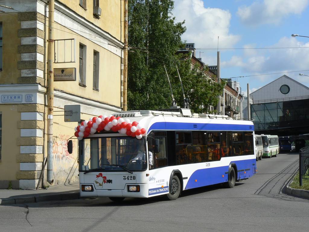 Санкт-Петербург, БКМ 321 № 3420