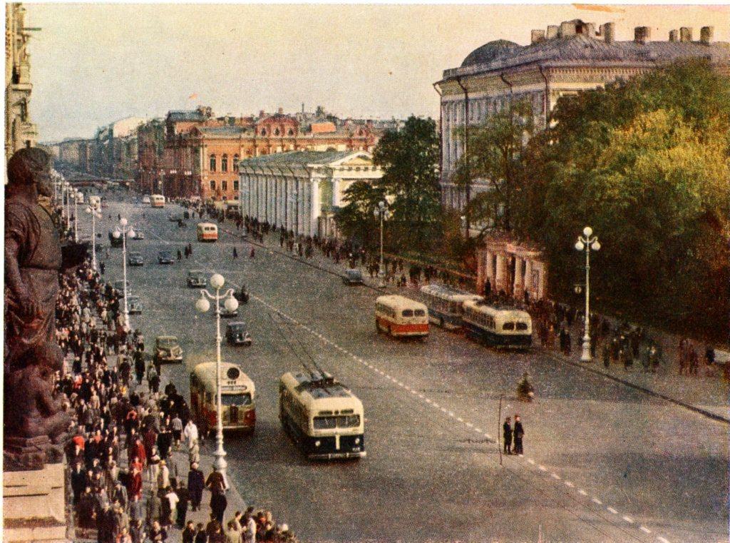 Saint-Petersburg — Historical trolleybus photos