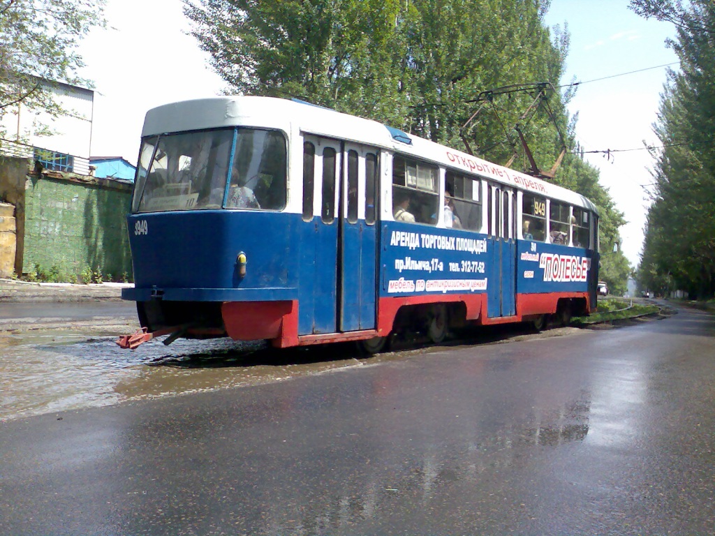 Донецк, Tatra T3SU № 949