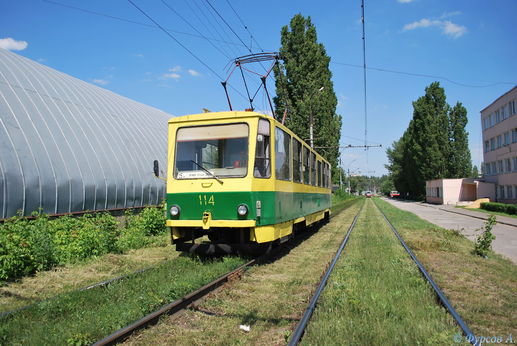 Липецк, Tatra T6B5SU № 114