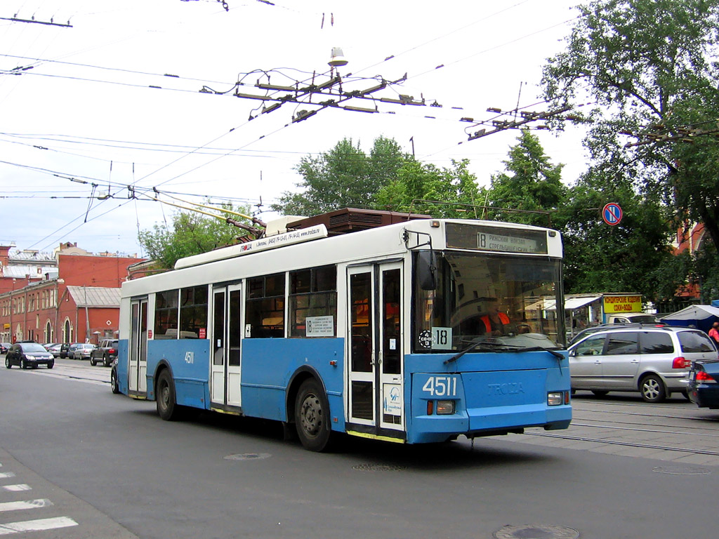 Москва, Тролза-5275.05 «Оптима» № 4511