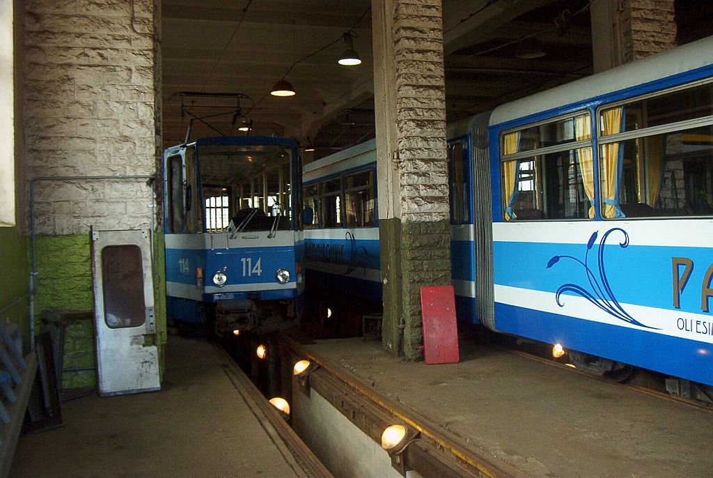 Таллин, Tatra KT4SU № 114
