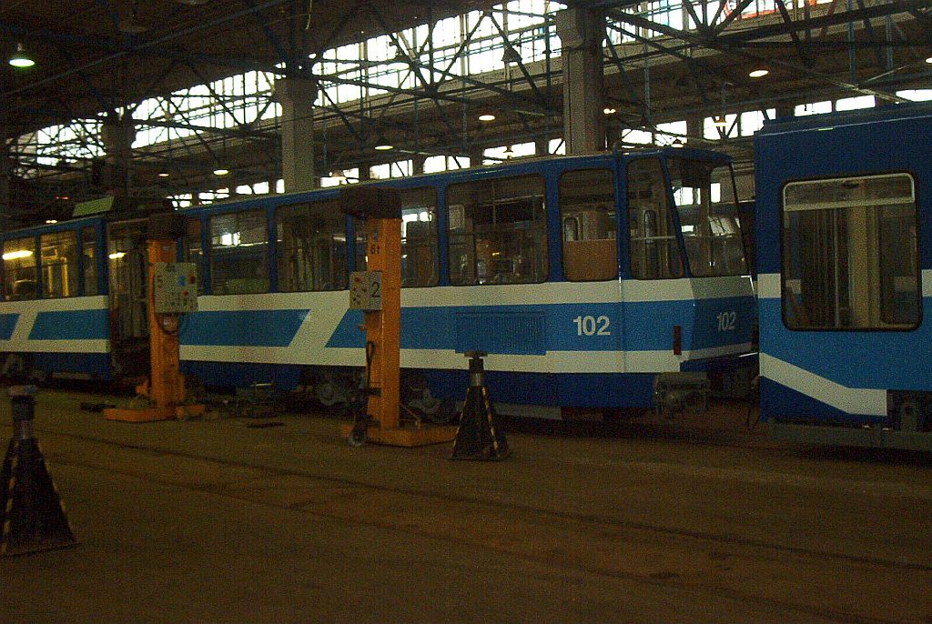 Таллин, Tatra KT4SU № 102