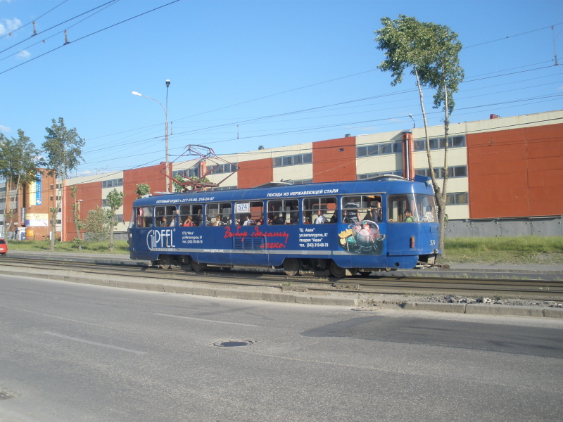 Jekaterinburg, Tatra T3SU № 574