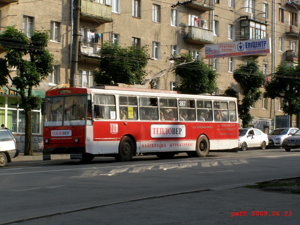 Черновцы, Škoda 14Tr89/6 № 287