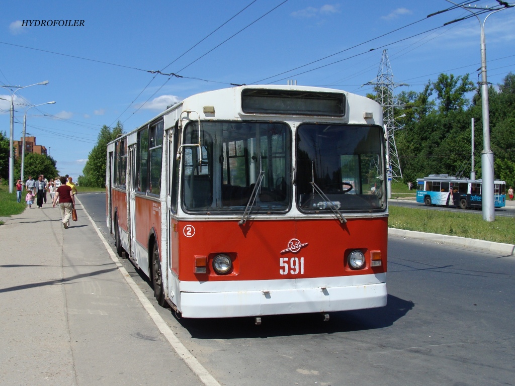 Чебоксары, ЗиУ-682Г [Г00] № 591