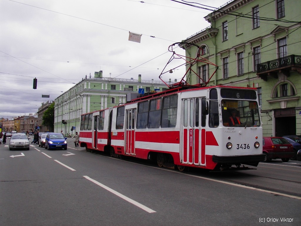 Санкт-Петербург, ЛВС-86К № 3436
