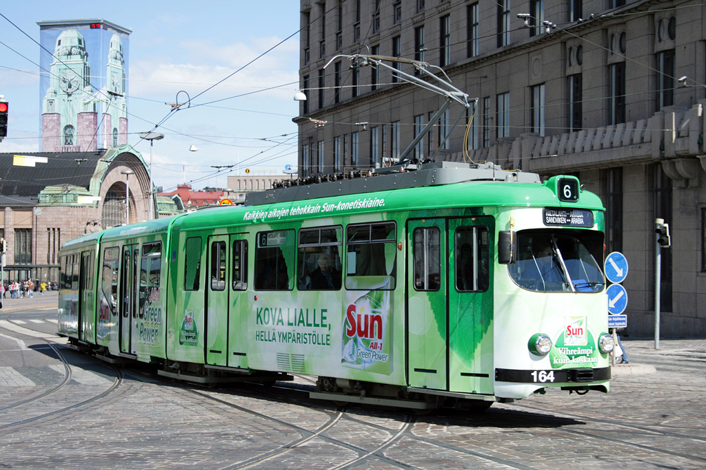 Helsinki — Espoo, Duewag GT8NF Nr 164