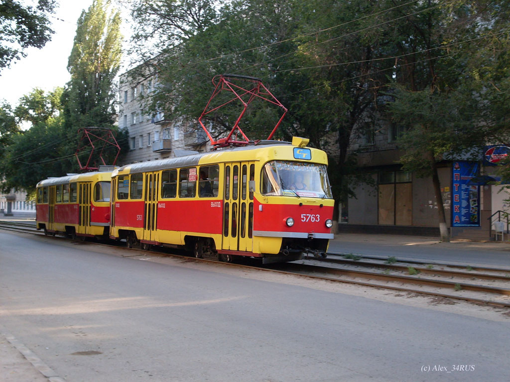 Волгоград, Tatra T3SU № 5763