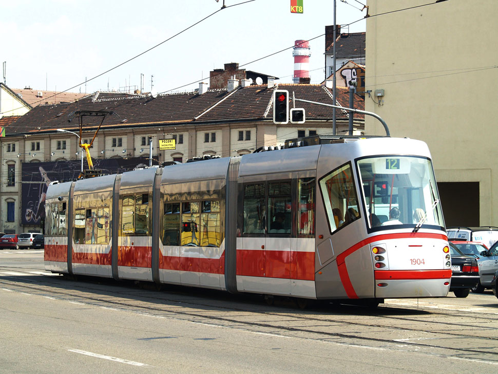 Брно, Škoda 13T Elektra № 1904