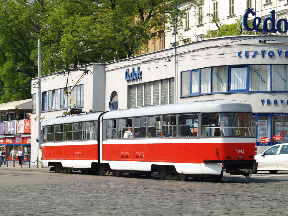 Brno, Tatra K2P — 1042 Brno, Tatra K2P — 1042