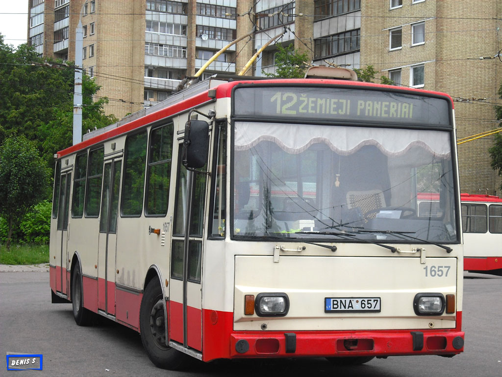Вильнюс, Škoda 14Tr17/6M № 1657