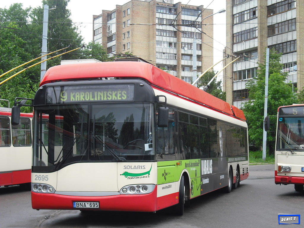 Vilnius, Solaris Trollino II 15 AC Br. 2695