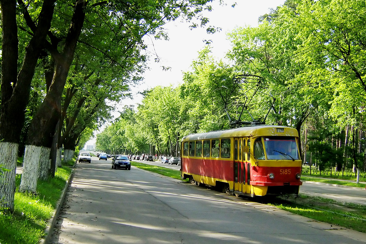 Киев, Tatra T3SU (двухдверная) № 5185