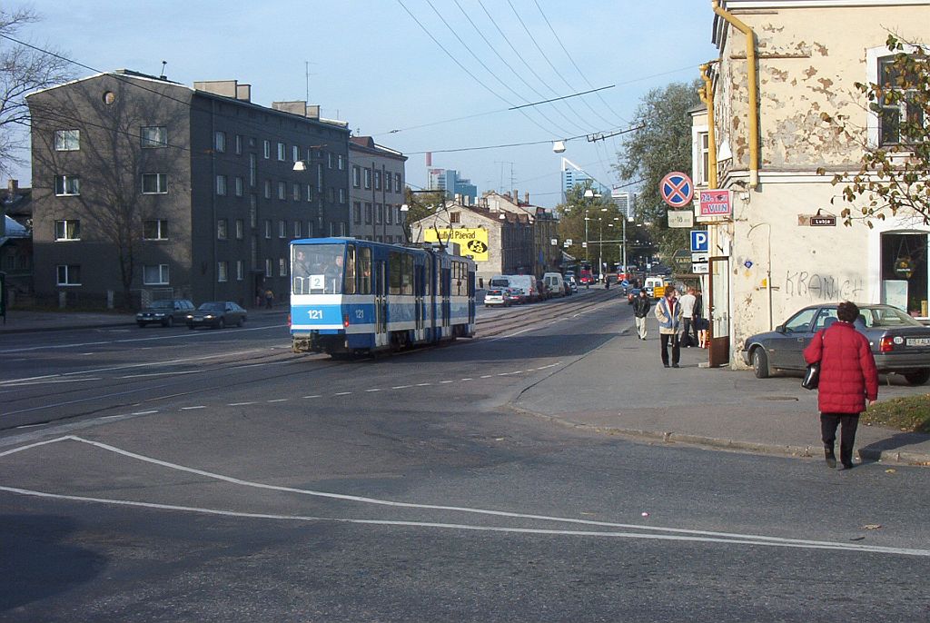 Таллин, Tatra KT4SU № 121