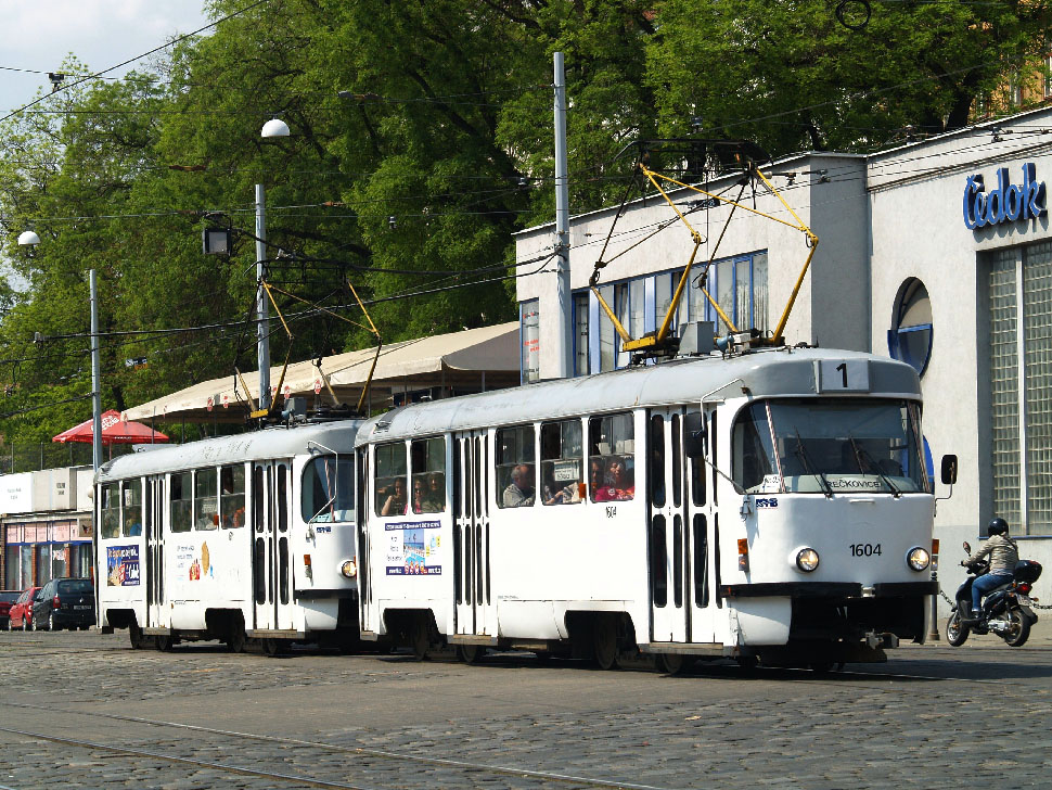 Брно, Tatra T3G № 1604