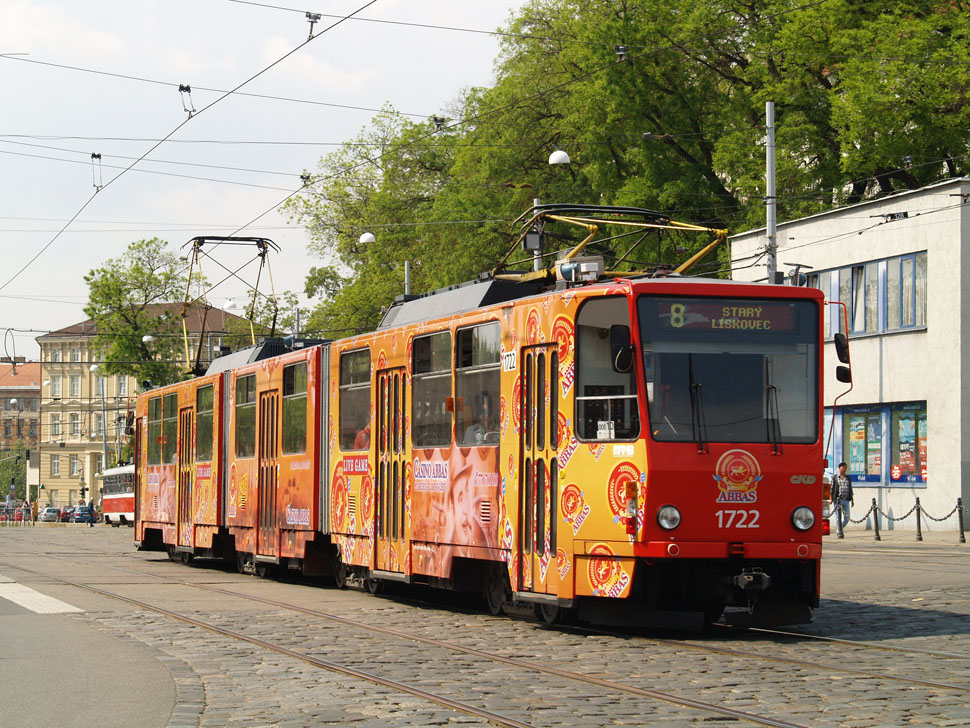 Брно, Tatra KT8D5R.N2 № 1722