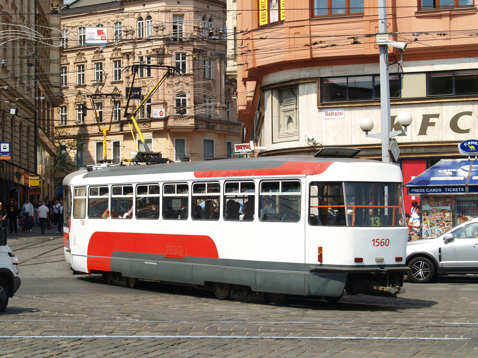 Брно, Tatra T3R.EV № 1560