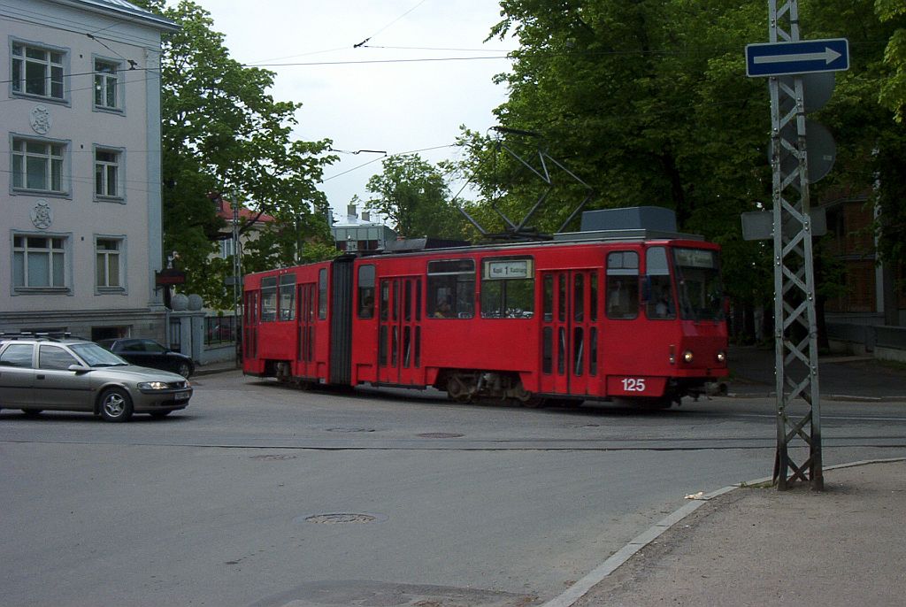 Таллин, Tatra KT4D № 125