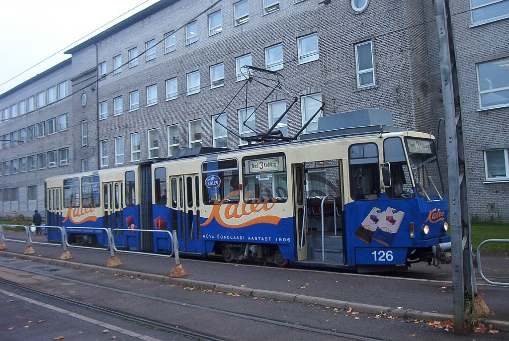 Таллин, Tatra KT4D № 126