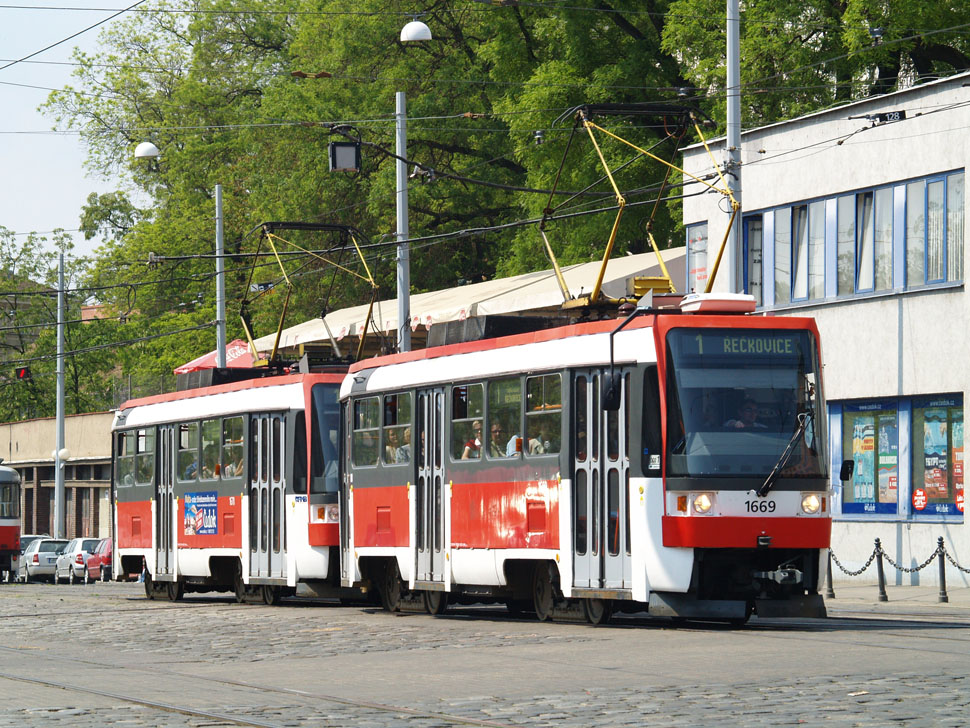 Брно, Tatra T3RF № 1669