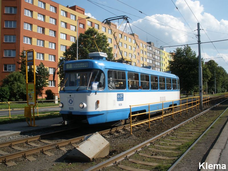Острава, Tatra T3SUCS № 929