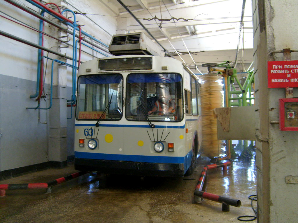 Ульяновск, ЗиУ-682В [В00] № 63; Ульяновск — Троллейбусное депо №3