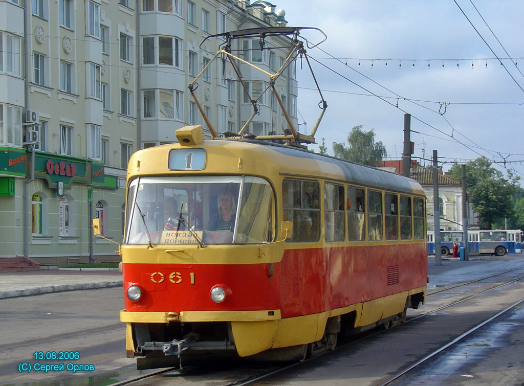 Орел, Tatra T3SU № 061
