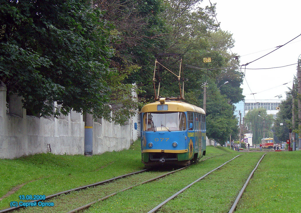 Орёл, Tatra T3SU № 077