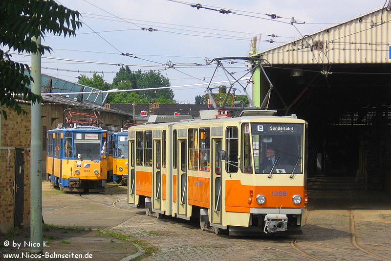 Leipzig, Tatra KT4D č. 1308