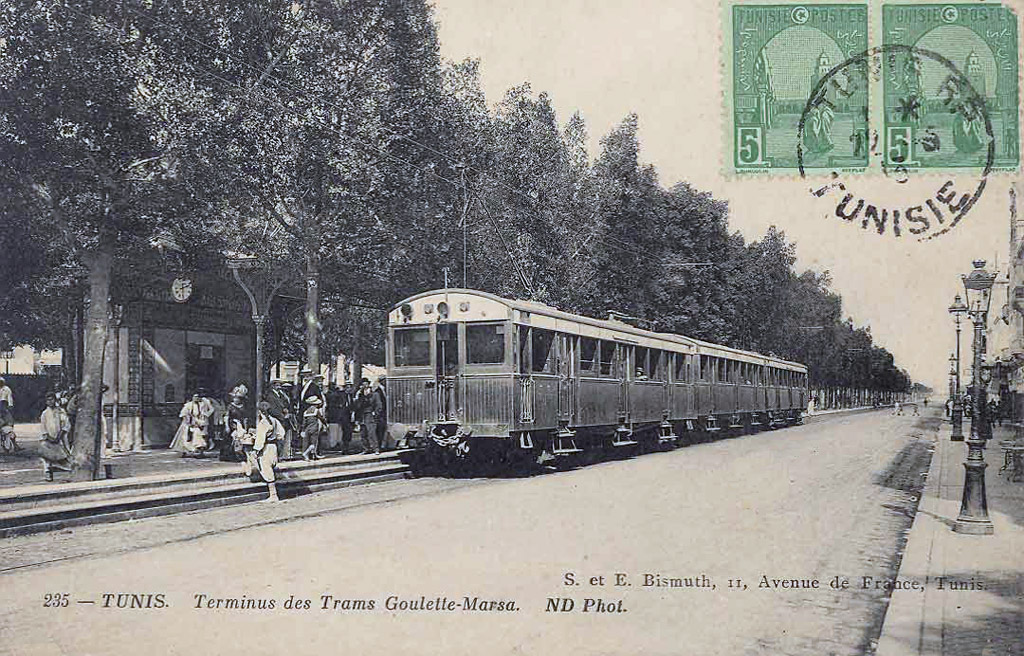 Тунис — TGM — Tunis-Goulette-Marsa; Тунис — Старые фотографии