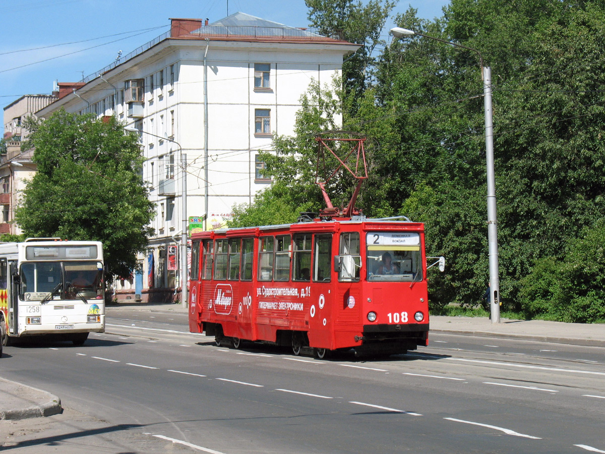 Череповец, 71-605 (КТМ-5М3) № 108