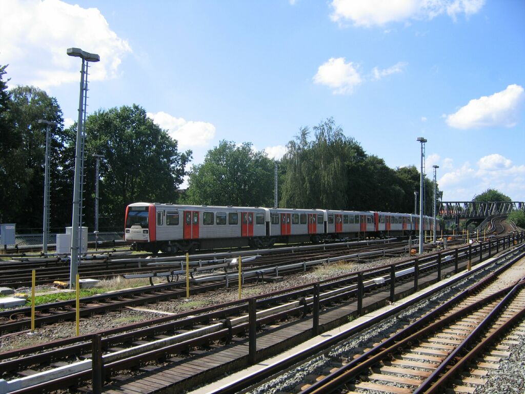 Хамбург, HHA DT3.3 № 861; Хамбург, HHA DT3.3 № 862; Хамбург — U-Bahn — Линия U3