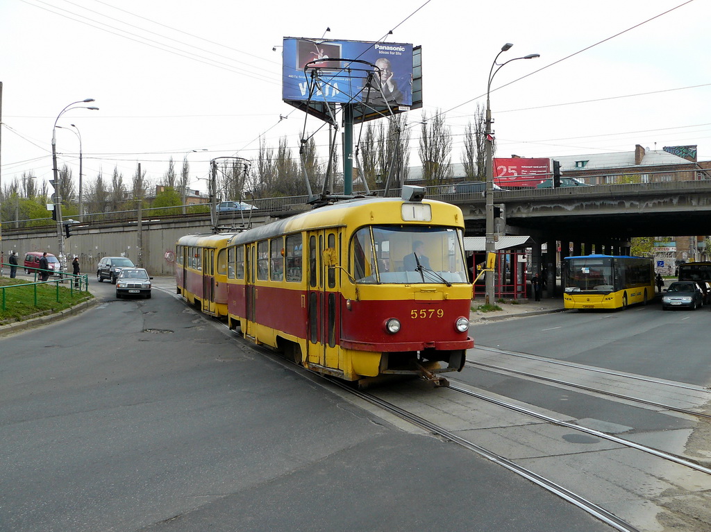 Киев, Tatra T3SU № 5579