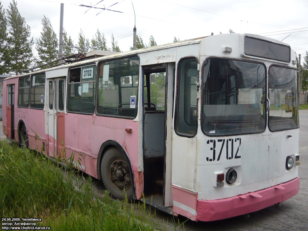 Челябинск, ЗиУ-682В-012 [В0А] № 3702