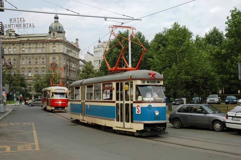 Plzeň, Tatra T1 Br. 121 Plzeň, Tatra T1 Br. 121