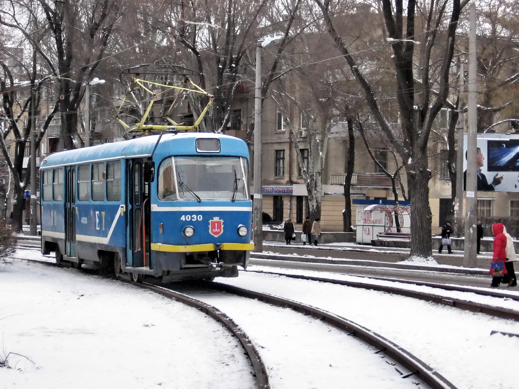Одесса, Tatra T3R.P № 4030