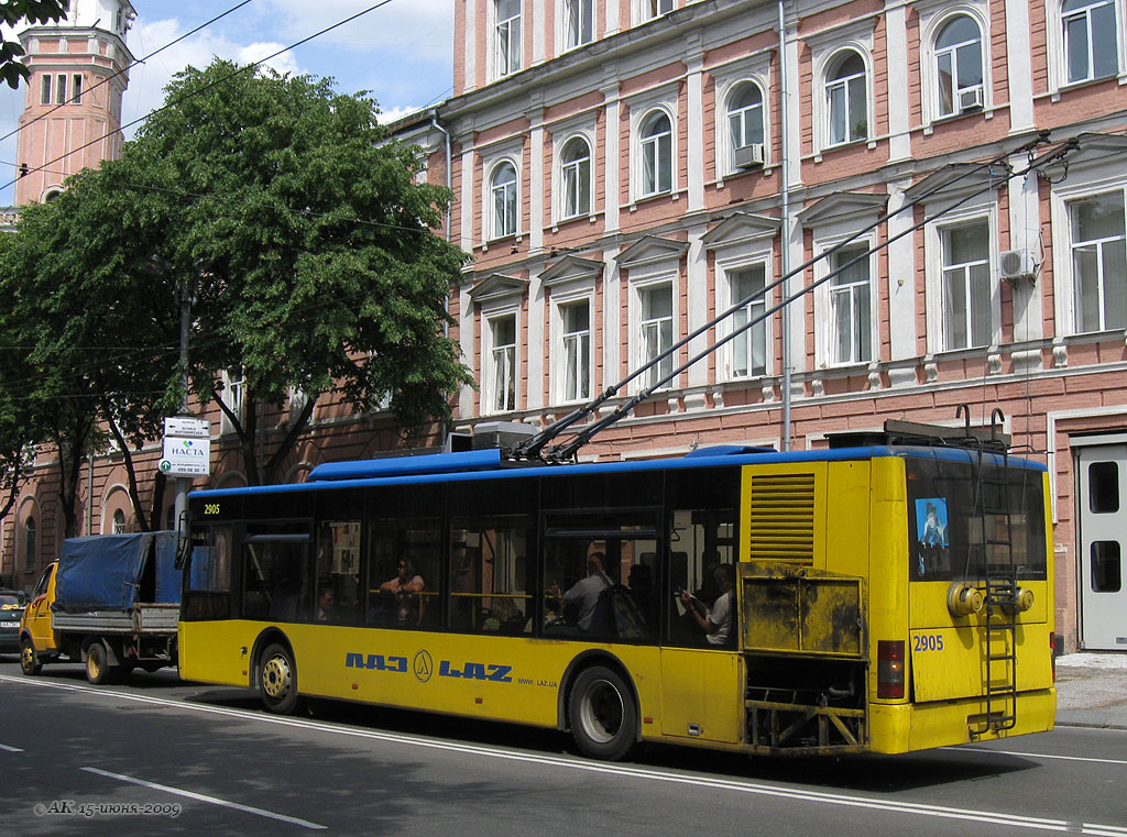 Киев, ЛАЗ E183D1 № 2905