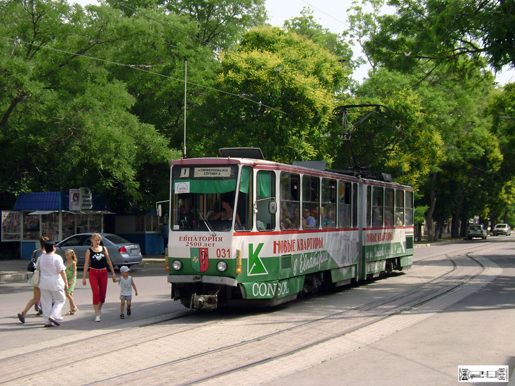 Евпатория, Tatra KT4SU № 031