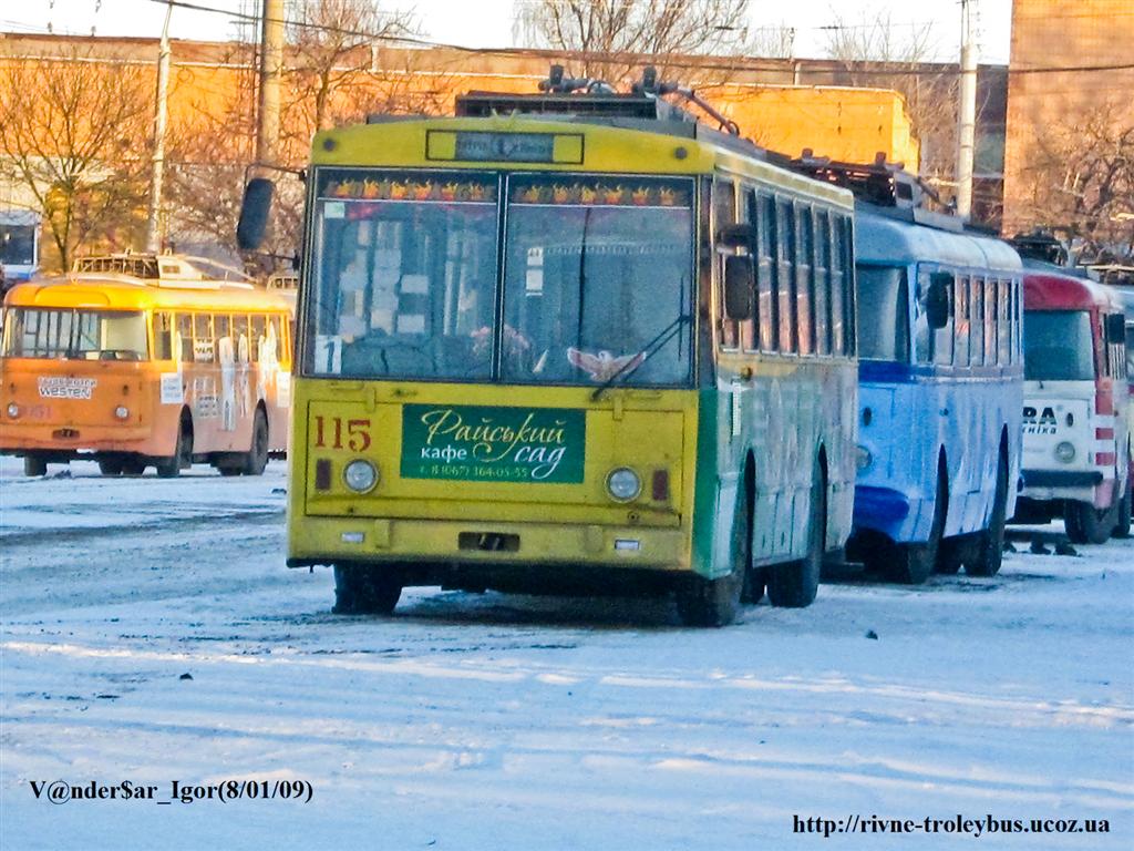Ровно, Škoda 14Tr89/6 № 115