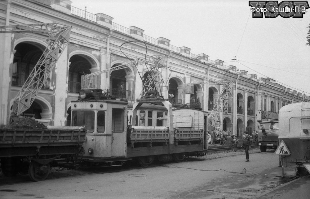 Szentpétervár, GM-63 — Г-78; Szentpétervár — Historic Photos of Tramway Infrastructure; Szentpétervár — Historic tramway photos