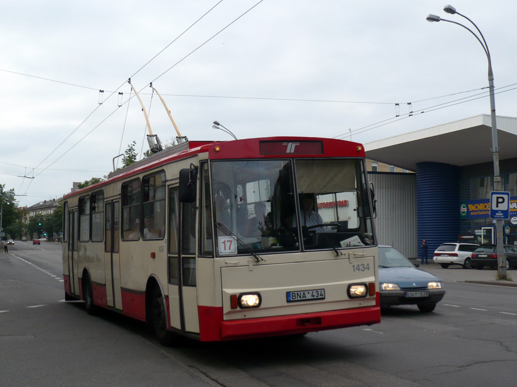 Вилнюс, Škoda 14Tr02 № 1434