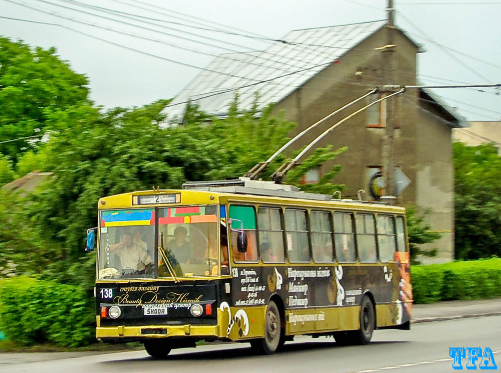 Тернополь, Škoda 14Tr02 № 138
